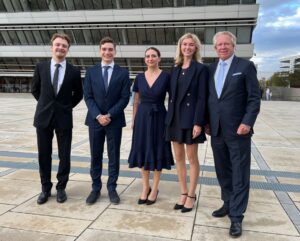 vlnr_ Simon Parisot, Jakob Huger, Johanna Lehr, Leonie Weißmann, Willy Lehmann