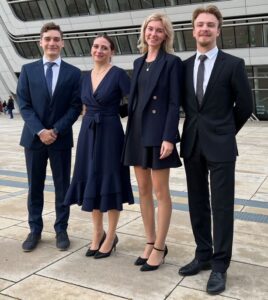 vlnr_ Simon Parisot, Johanna Lehr, Leonie Weißmann, Jakob Huger